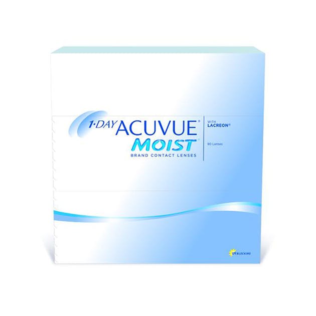 1 Day Acuvue Moist - 90 pack in 90 pack