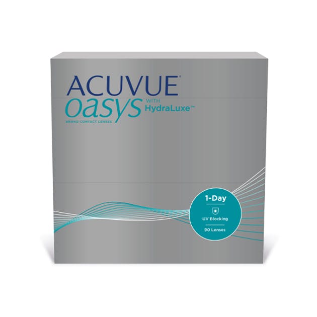 1 Day Acuvue Oasys Hydraluxe - 90 pack in 90 pack