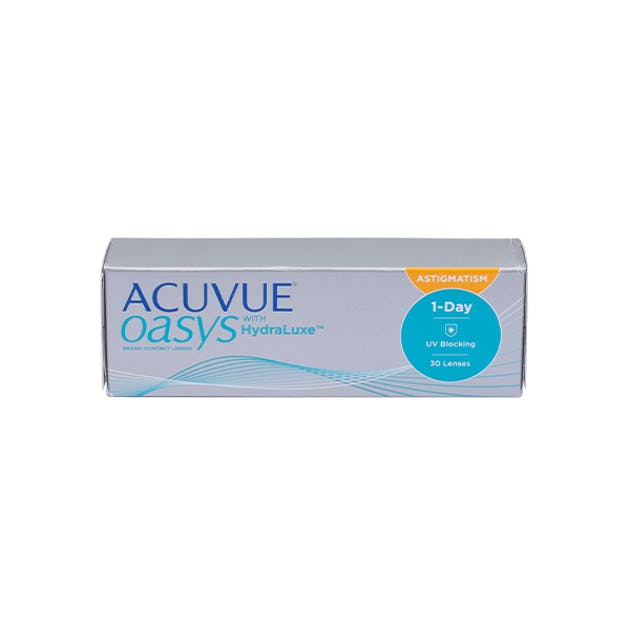 1 Day Acuvue Oasys Hydraluxe for Astigmatism - 30 pack in 30 pack
