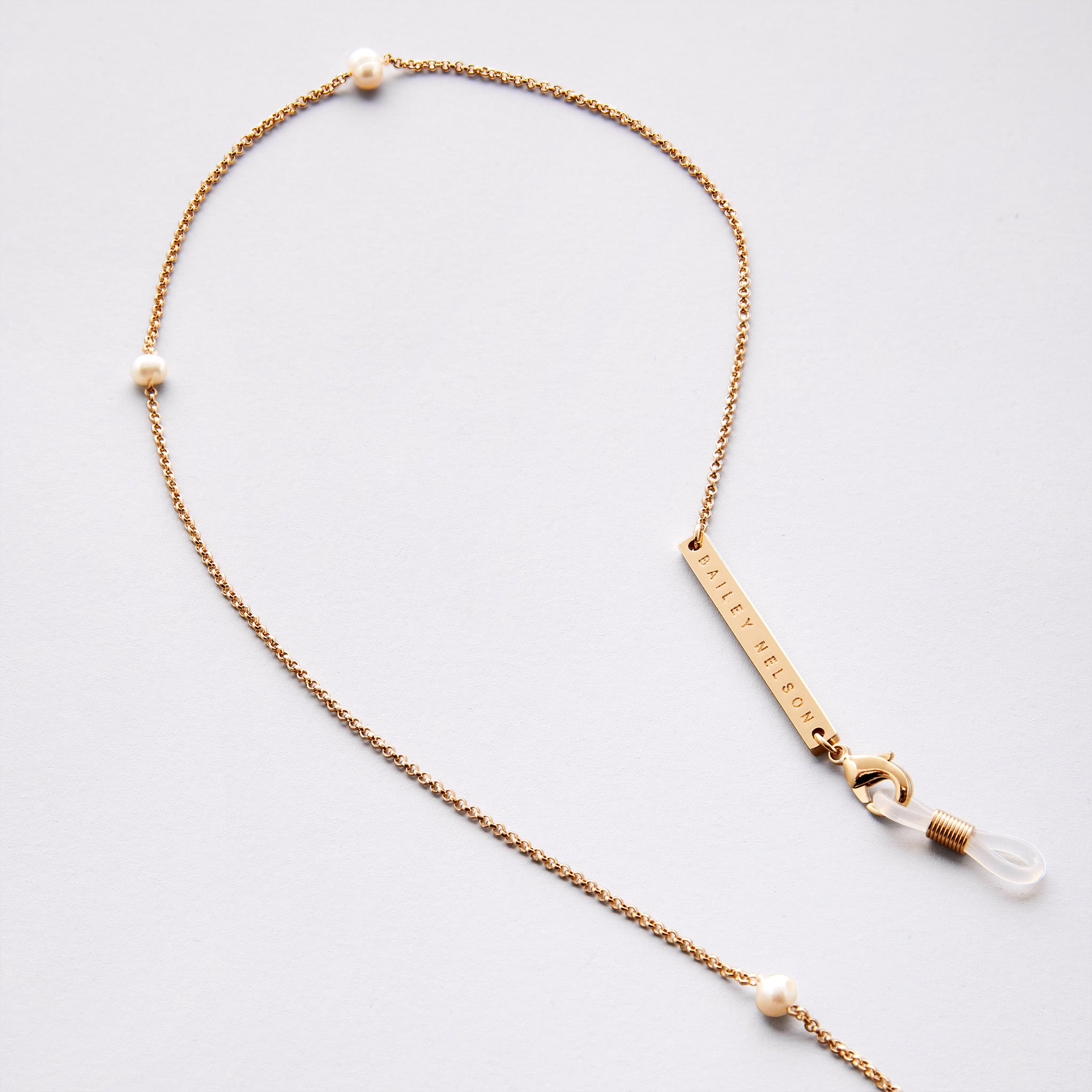 Baroque Pearl Chain in Gold