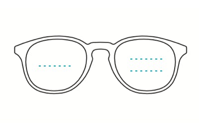 acetate bifocal glasses