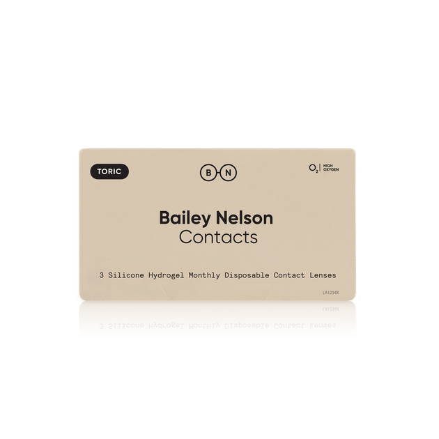 Bailey Nelson Monthly Contacts Toric - 3 pack in 3 pack